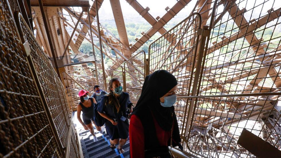 Eiffel Tower opens for business with coronavirus restrictions