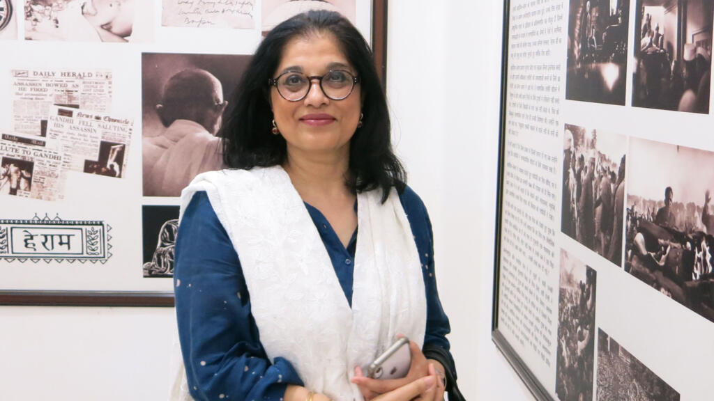 Sukanya Bharatram, arrière-petite-fille de Gandhi.