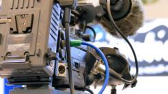 Image générique de caméra de tournage pour la télévision ou le cinéma.