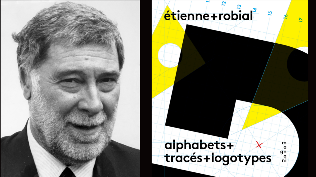 Étienne Robial publie «Alphabets+tracés+logotypes».