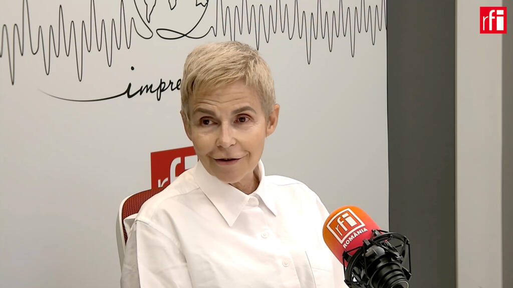 Captură de ecran cu Sabina Fati din interviul Moldova Zoom.