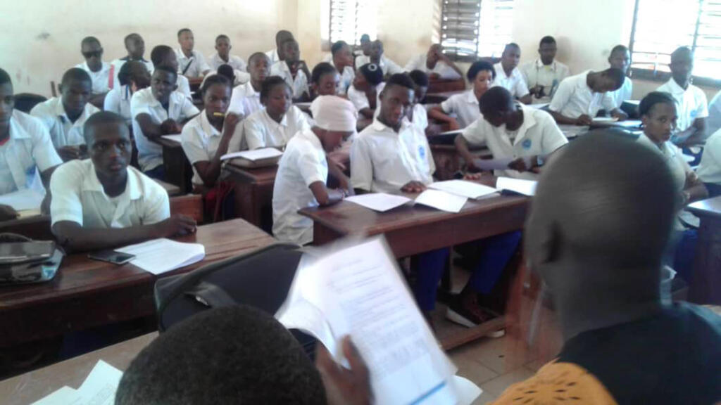 Club RFI Kankan : des participants.