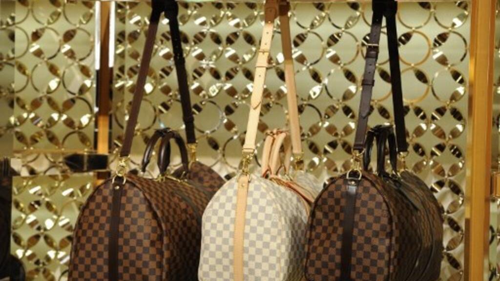 Les sacs à main d'une boutique de luxe