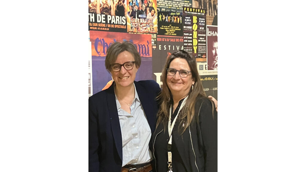 Les commissaires d'exposition de Ya Rayi!, l'historienne Naïma Huber-Yahi et Katia Boudoyan, directrice de l'IMA-Tourcoing.