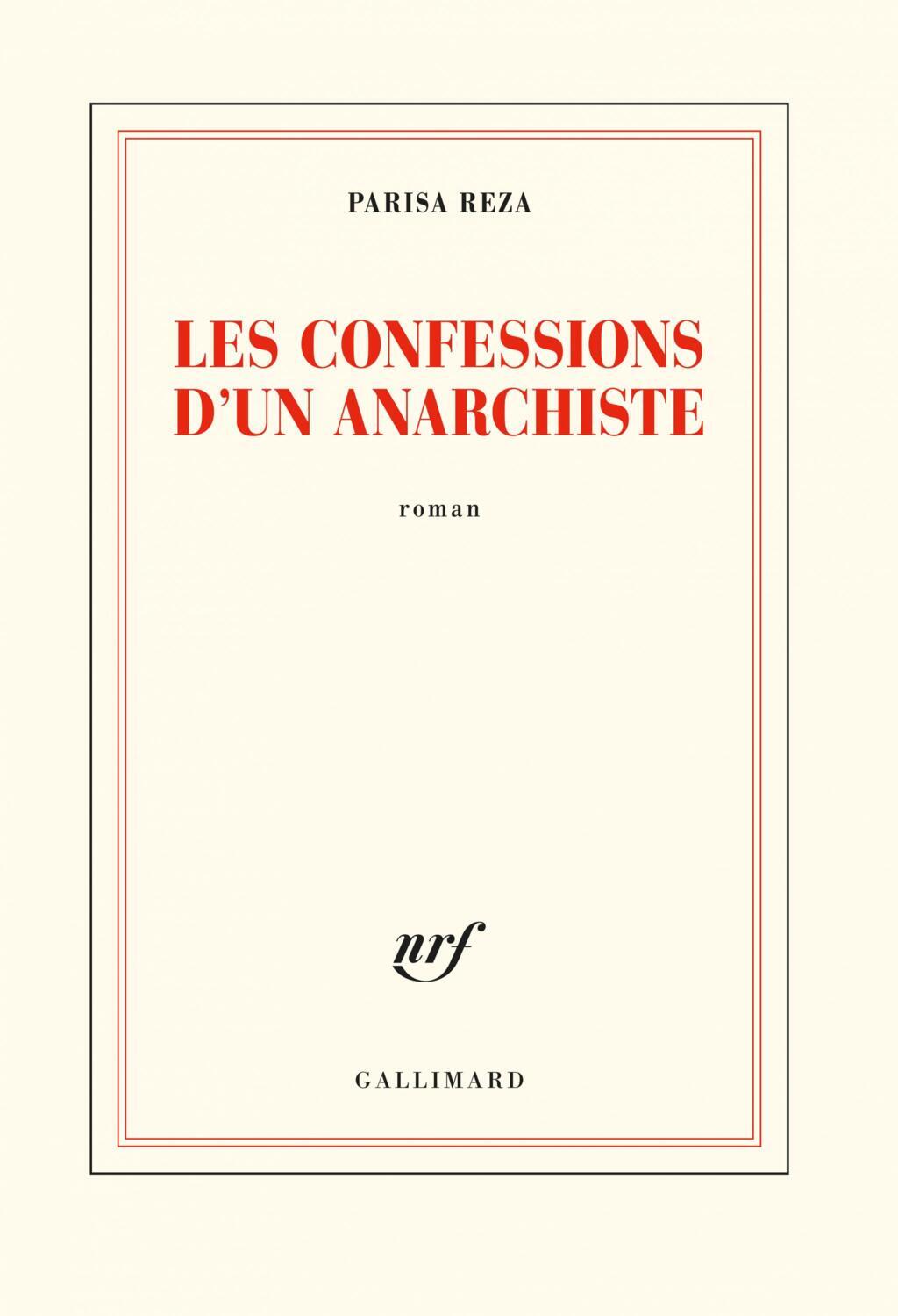 Couverture du nouveau roman de Parisa Reza