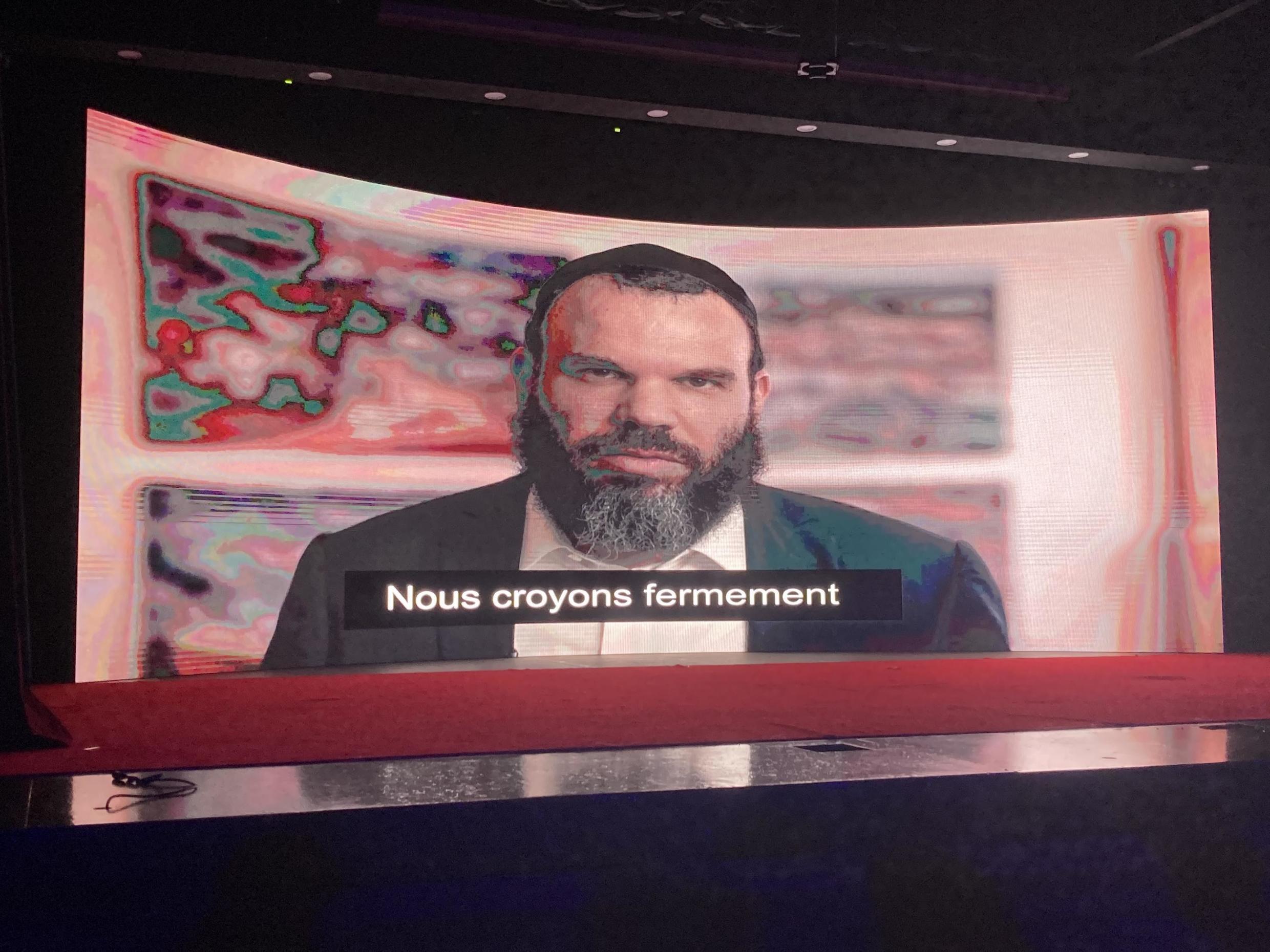 Conférence de presse par vidéo de l’homme d’affaires, Dan Gertler, à Kinshasa, en RDC, le 16 novembre 2020.