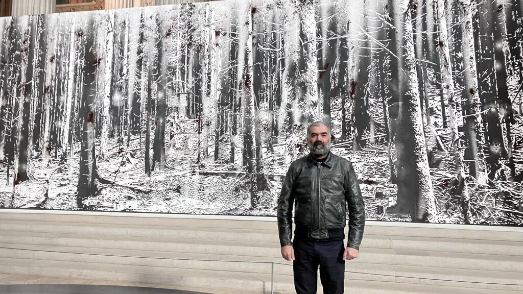 Nicolas Daubanes expose au Panthéon ses dessins monumentaux à la poudre d'acier