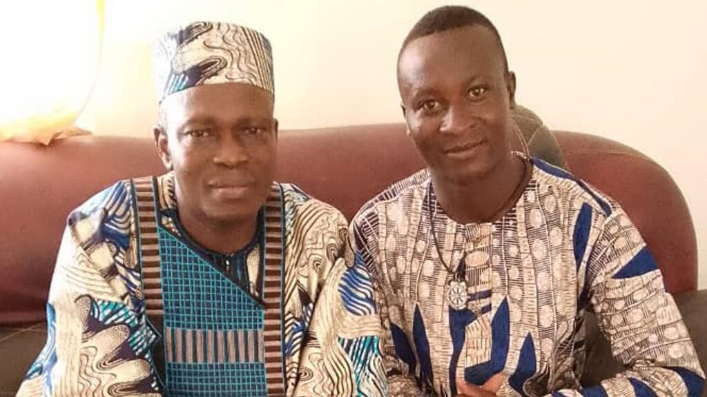 Taofic Tassou et Boukari Abdou Ramane, Sa Majesté Roi Tchakan II.