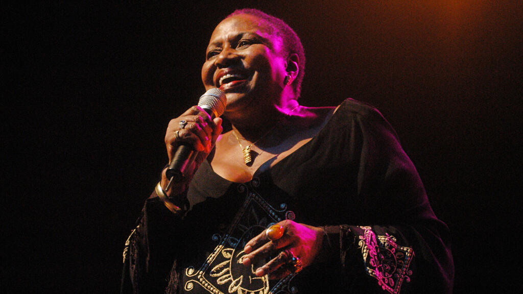 Miriam Makeba à Glasgow.
