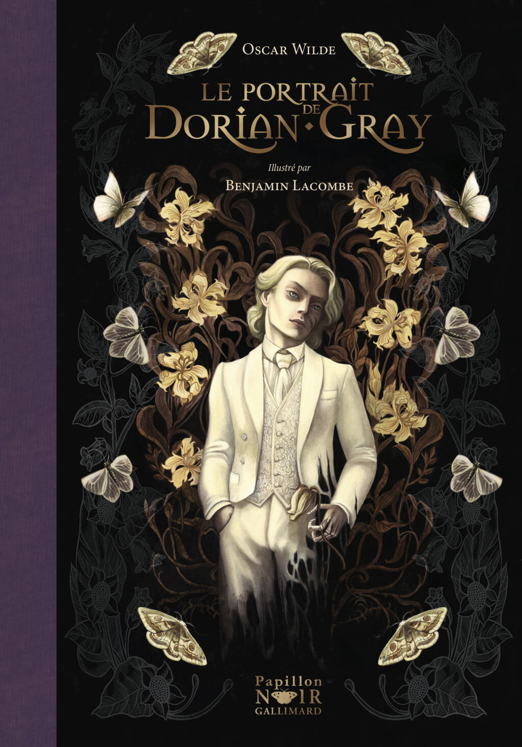 «Le portrait de Dorian Gray», texte d'Oscar Wilde, illustrations de Benjamin Lacombe.