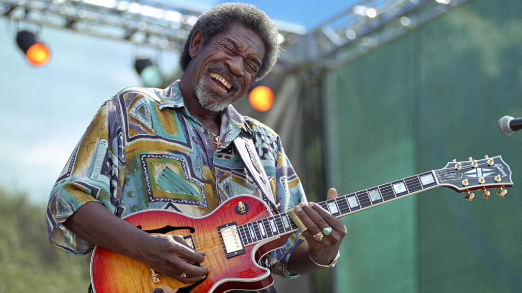 Luther Allison en 1997 en Californie.