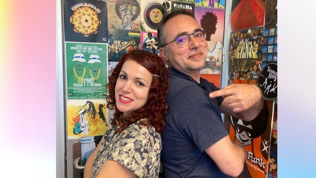 A jornalista Daniella Franco e o programador musical Hugo Casalinho apresentam todos os sábados na RFI Brasil o programa Balada Musical.