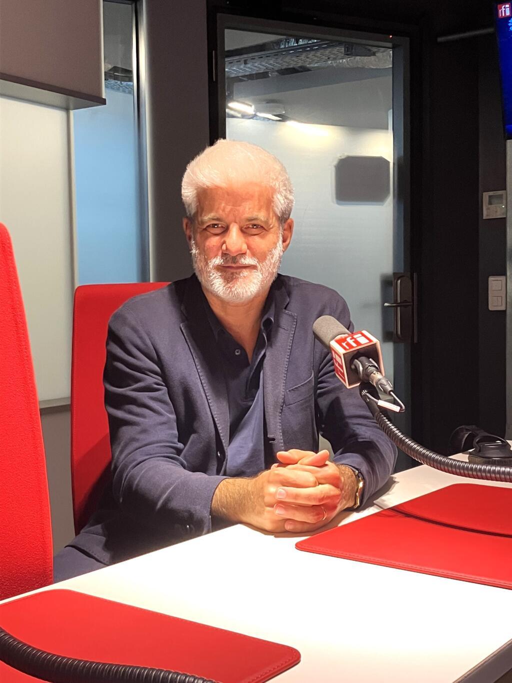 L'écrivain Laurent Gaudé en studio à RFI (septembre 2025)