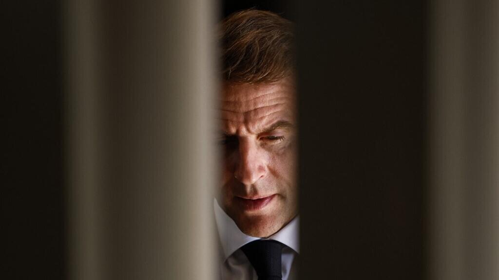 O presidente francês, Emmanuel Macron, em 13 de outubro de 2025.
