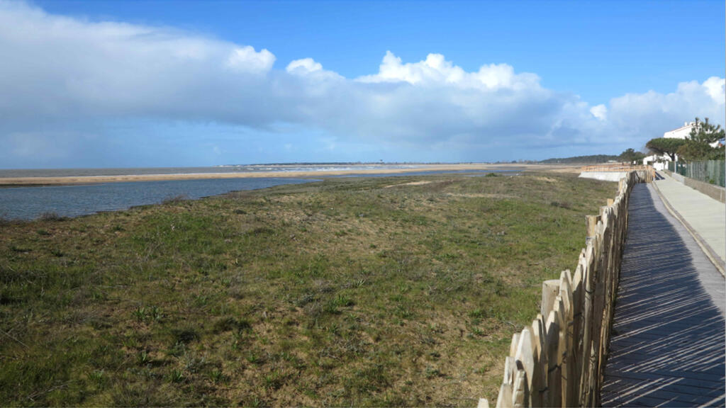La Faute-sur-Mer, plage de la Belle Henriette, la dune 10 ans après Xynthia.