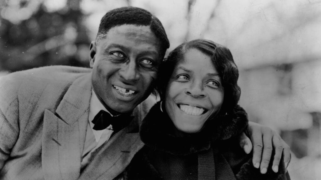 Lead Belly et sa femme Martha.