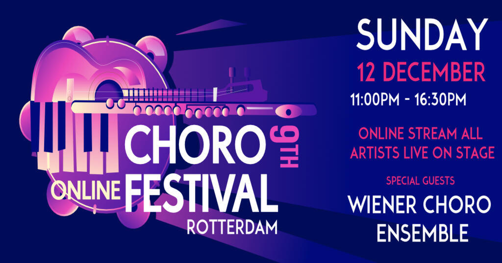 Cartaz - Choro Festival Rotterdam