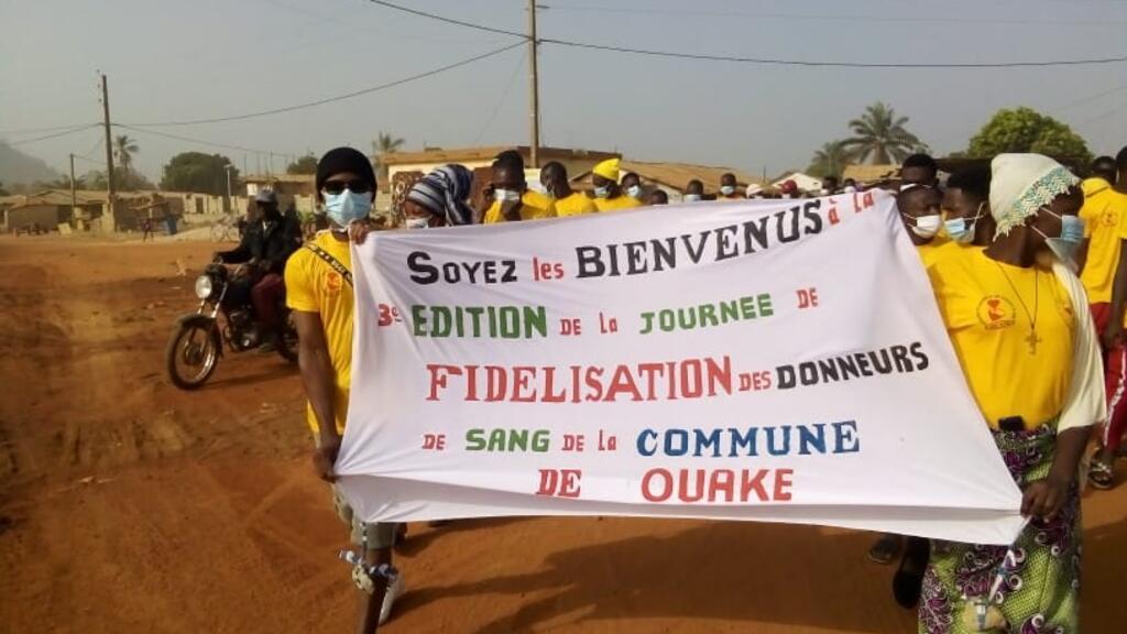 Les participants à la journée de fidélisation des donneurs de sang.