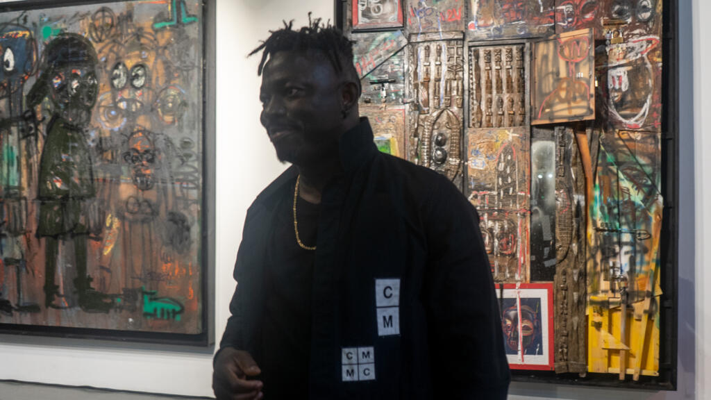 Le peintre ivoirien Aboudia de retour à Abidjan pour une nouvelle exposition
