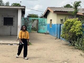 Rebecca Zoé, ex-apprenante devenue enseignante.