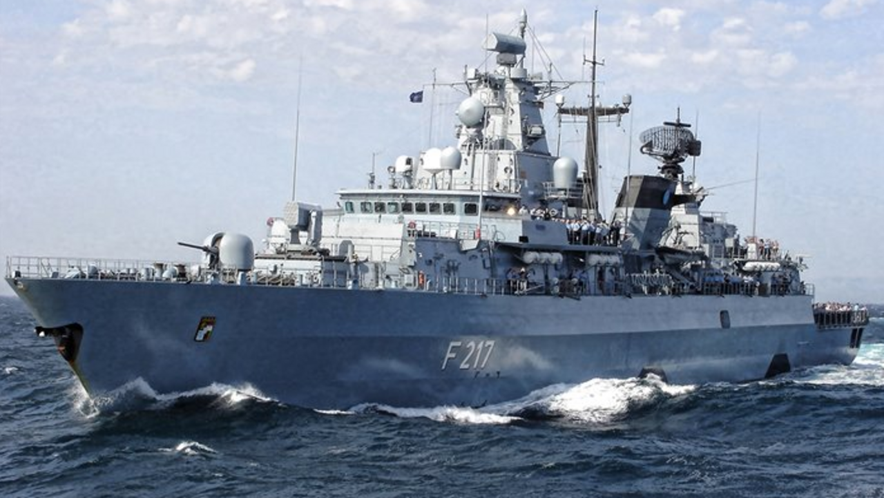 德海軍巴伐利亞號護衛艦8月2日啟程前往印太地區