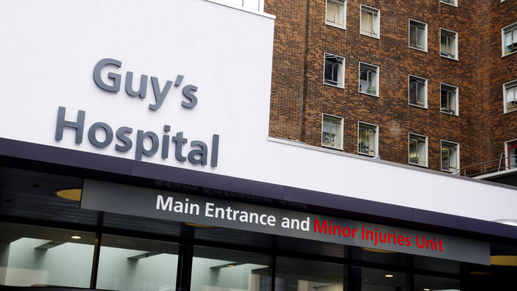 L'entrée de l'hôpital Guy au sud de Londres (image d'illustration).