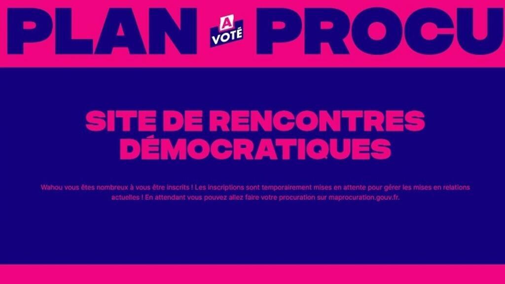 Le site « Plan Procu » qui permet de faciliter les procurations en vue des législatives anticipées du 30 juin et 7 juillet, est critiqué sur les réseaux sociaux, pour ses liens présumés avec le gouvernement.