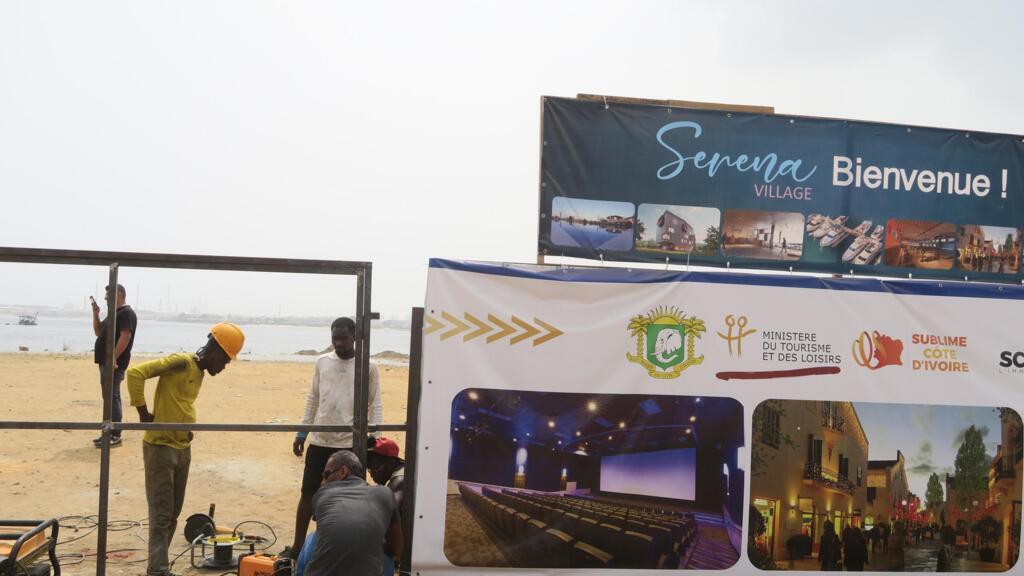 Le chantier du Serena Village.