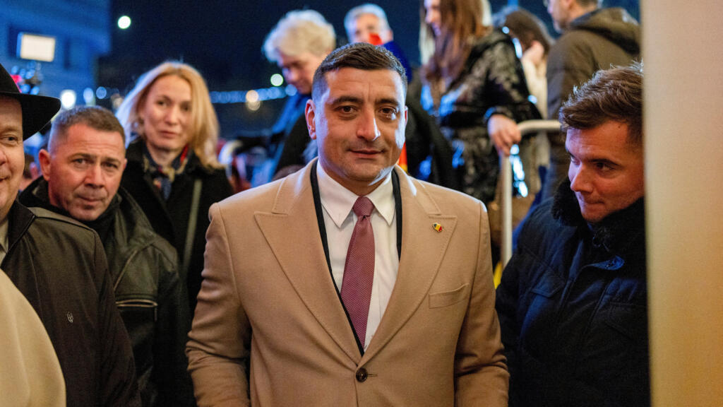 George Simion, un des leaders de l’extrême droite roumaine. 