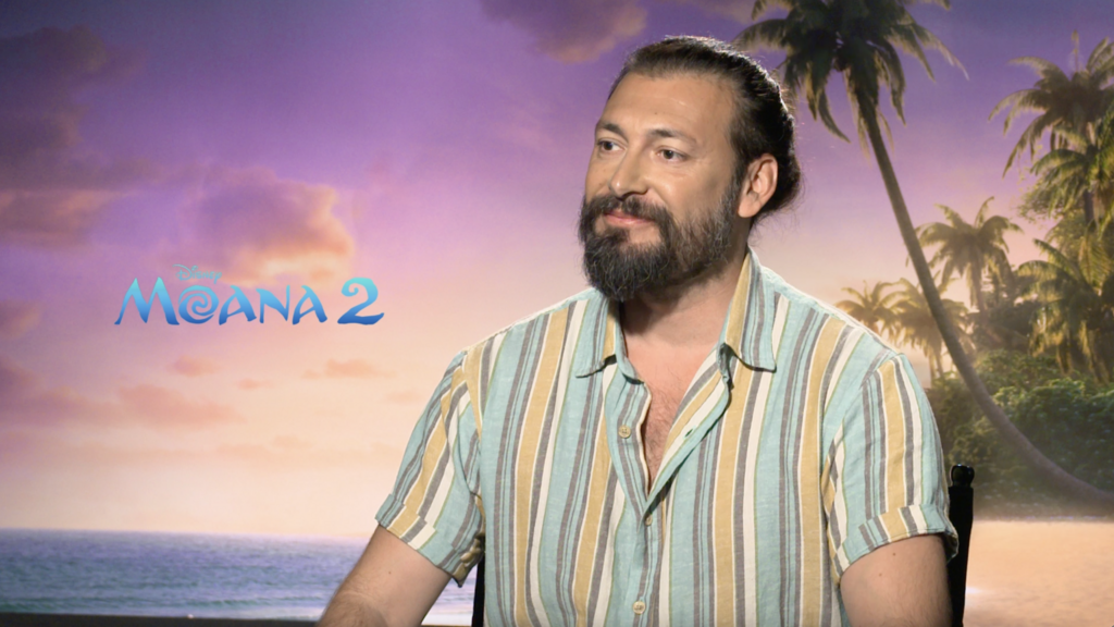 Vitor Vilela é o supervisor de animação de “Moana 2”.