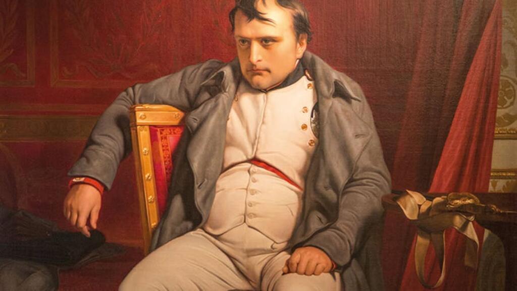 Napoleon at Fontainebleau, 31 March 1814 (detail; 1840), Paul Delaroche. Musée de l'armée/Alamy Stock Photo