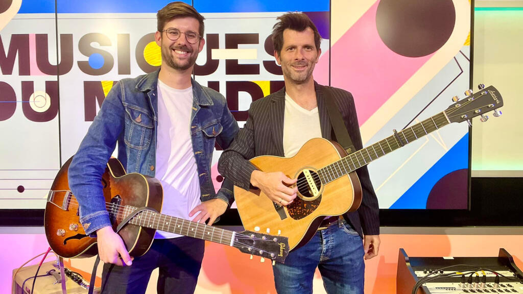 Hugh Coltman & Matthis Pascaud à RFI.