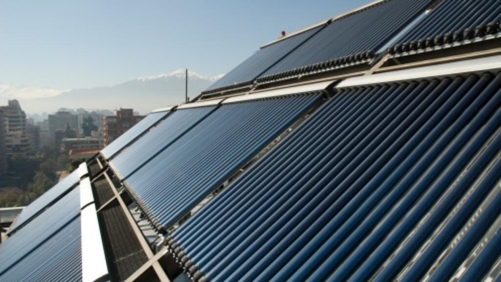 Panneaux solaires.