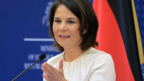 آنالنا بائربوک وزیر امور خارجه آلمان