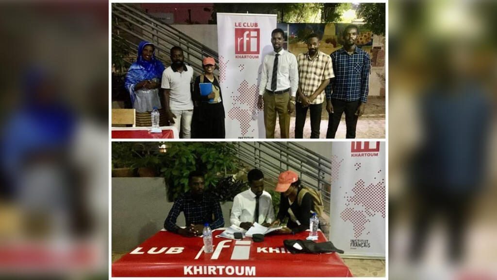 Des membres du Club RFI Khartoum. (Soudan)