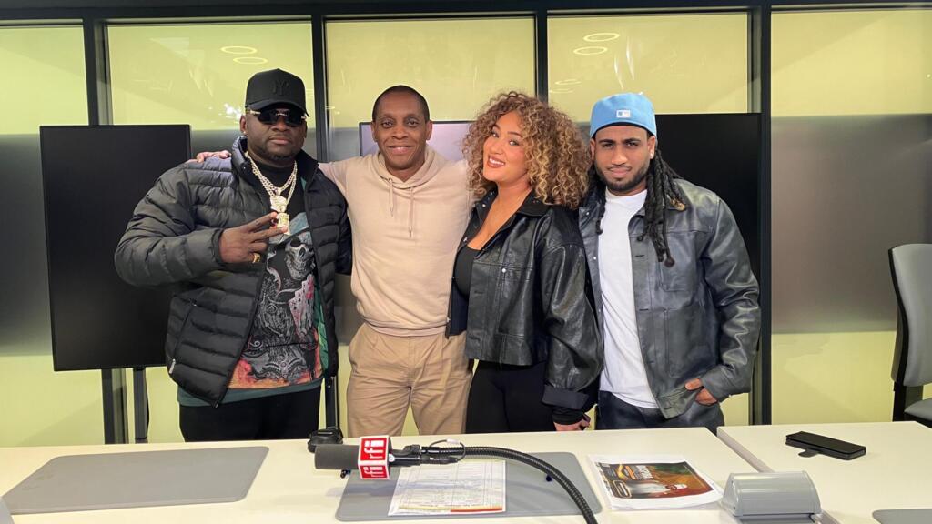 Teddy Benzo, Claudy Siar, Nesly et Mik'L.