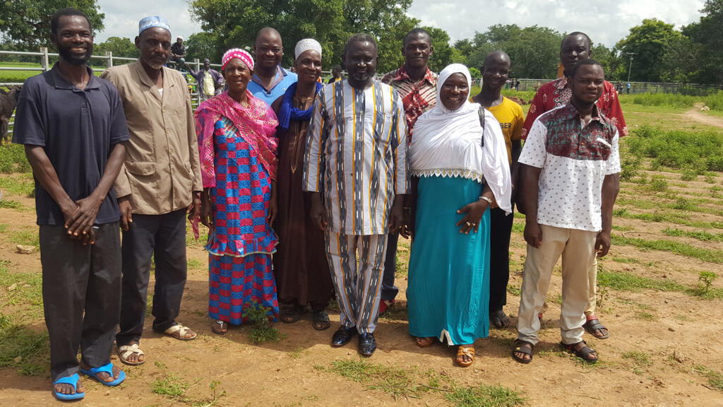 Le Comité de gestion du marché de bétail de Kourouma.