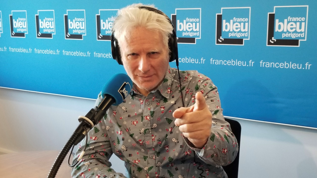 Bruno Blum en duplex de France Bleu Périgord.