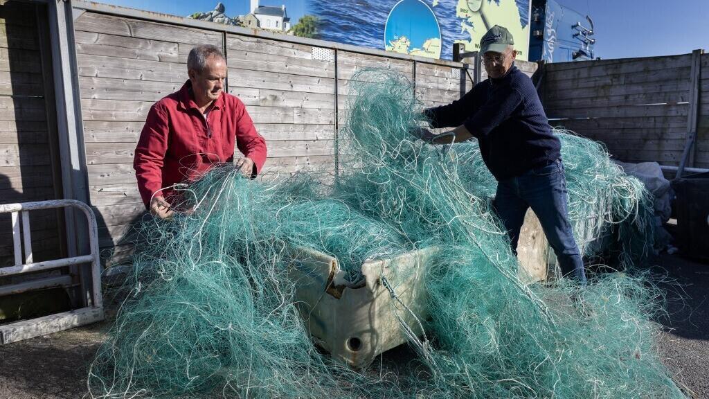 Quand les filets de pêche bretons sont recyclés en filets anti-drones pour l'Ukraine
