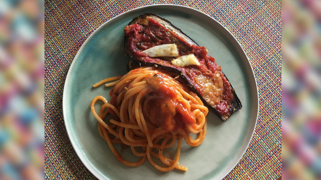 Spaghettis et manzanilla.