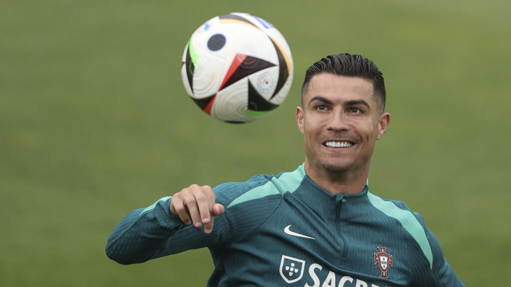 Cristiano Ronaldo, capitaine de la sélection du Portugal.