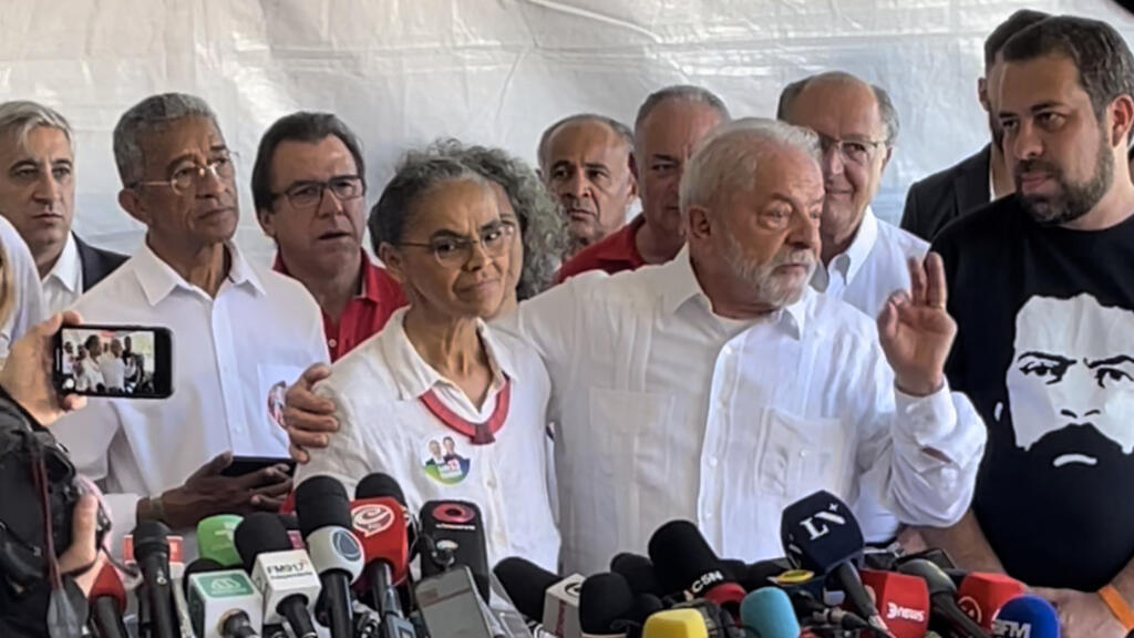Marina Silva, ex-ministra de Meio Ambiente de Lula, foi um dos trunfos da campanha do petista para um terceiro mandato. (30/10/2022)