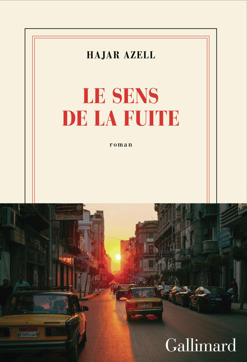 Le sens de la fuite est le deuxième roman sous la plume de la Marocaine Hajar Azell.