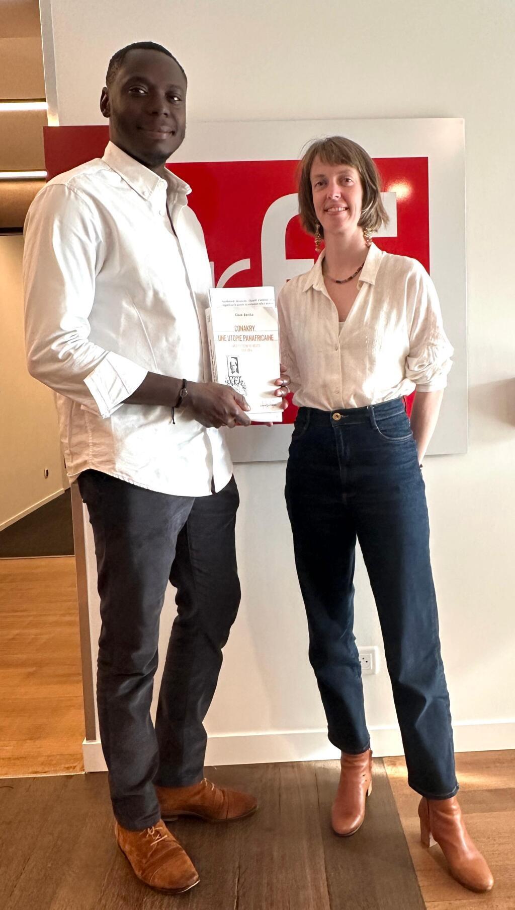 Elgas en compagnie d'Elara Bertho (octobre 2025)