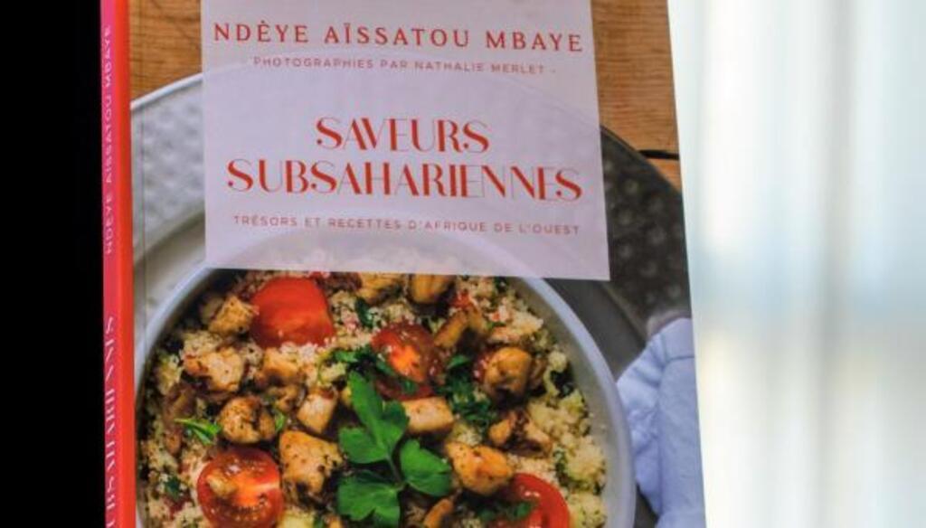 Couverture du livre "Saveurs subsahariennes, trésors et recettes d’Afrique de l’Ouest". Photographies de Nathalie Merlet.