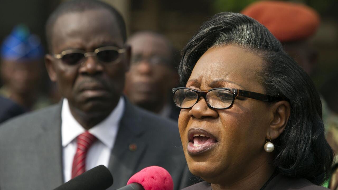 Centrafrique Catherine SambaPanza invitée d'Internationales