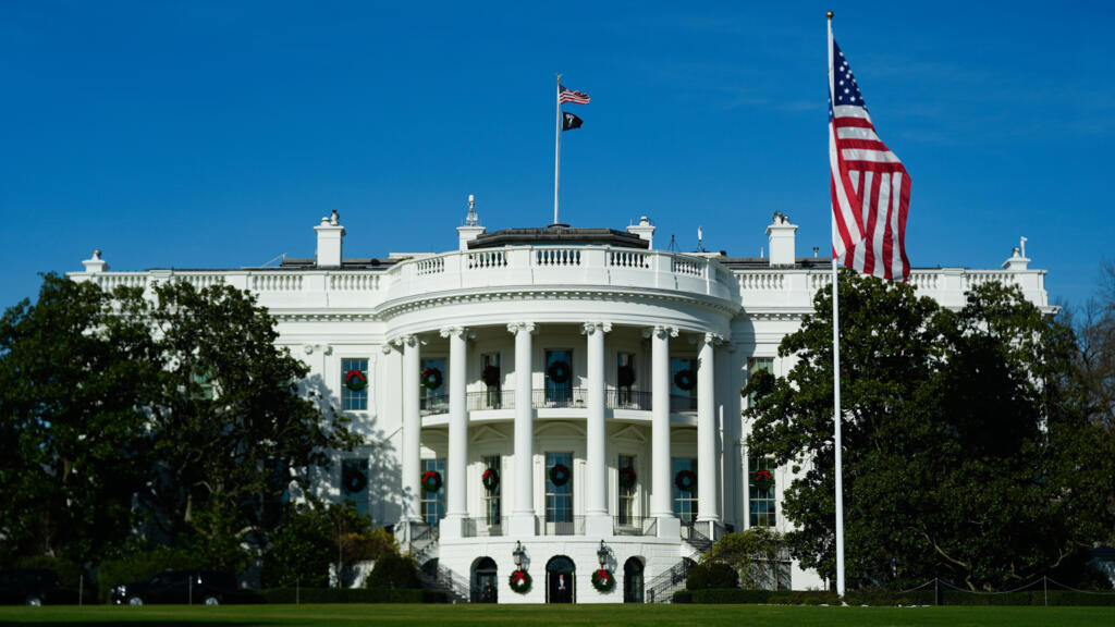 La Maison Blanche, lundi 1er décembre 2025, à Washington.