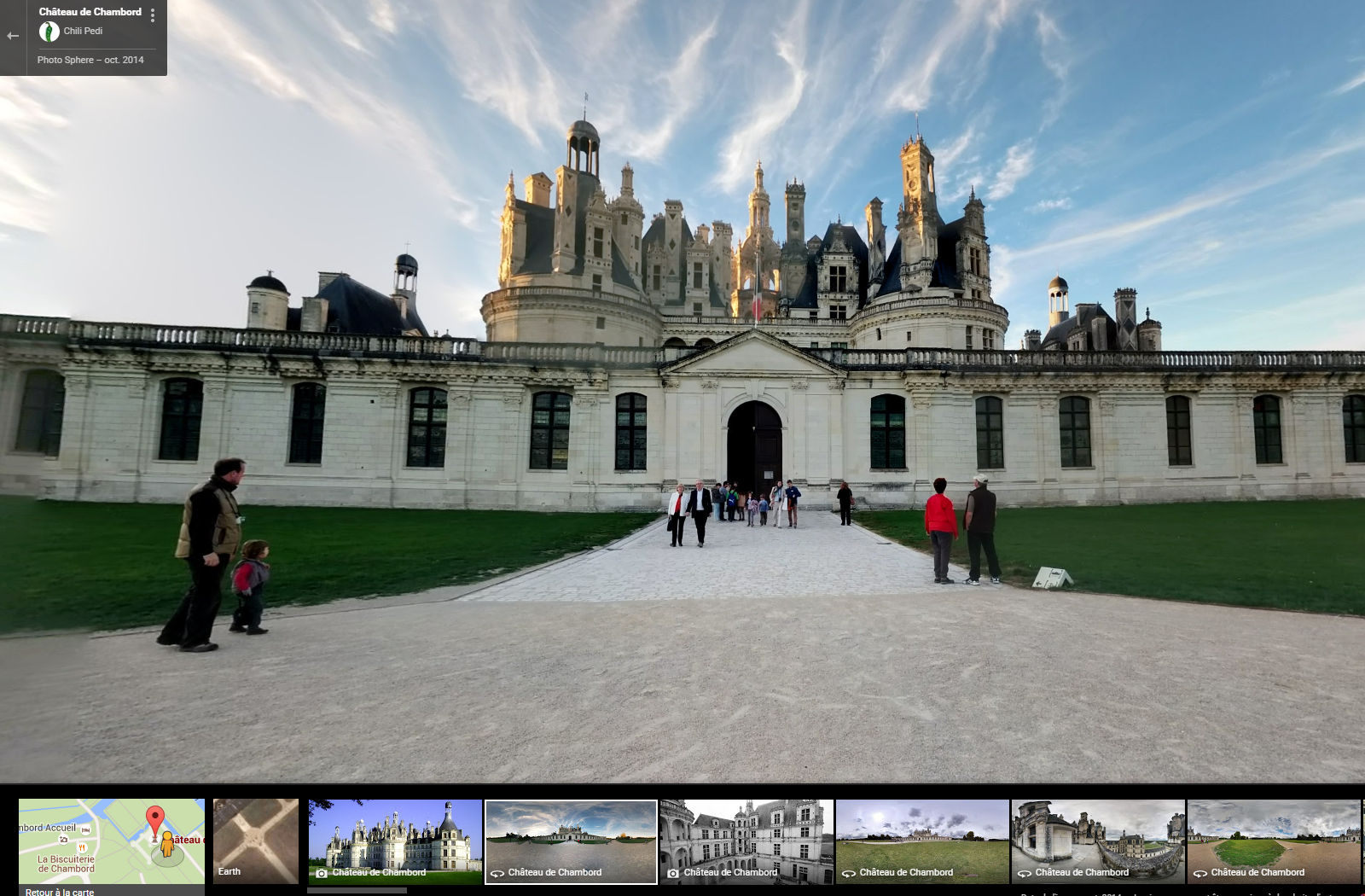Google creates virtual tours of Loire Valley chateaux