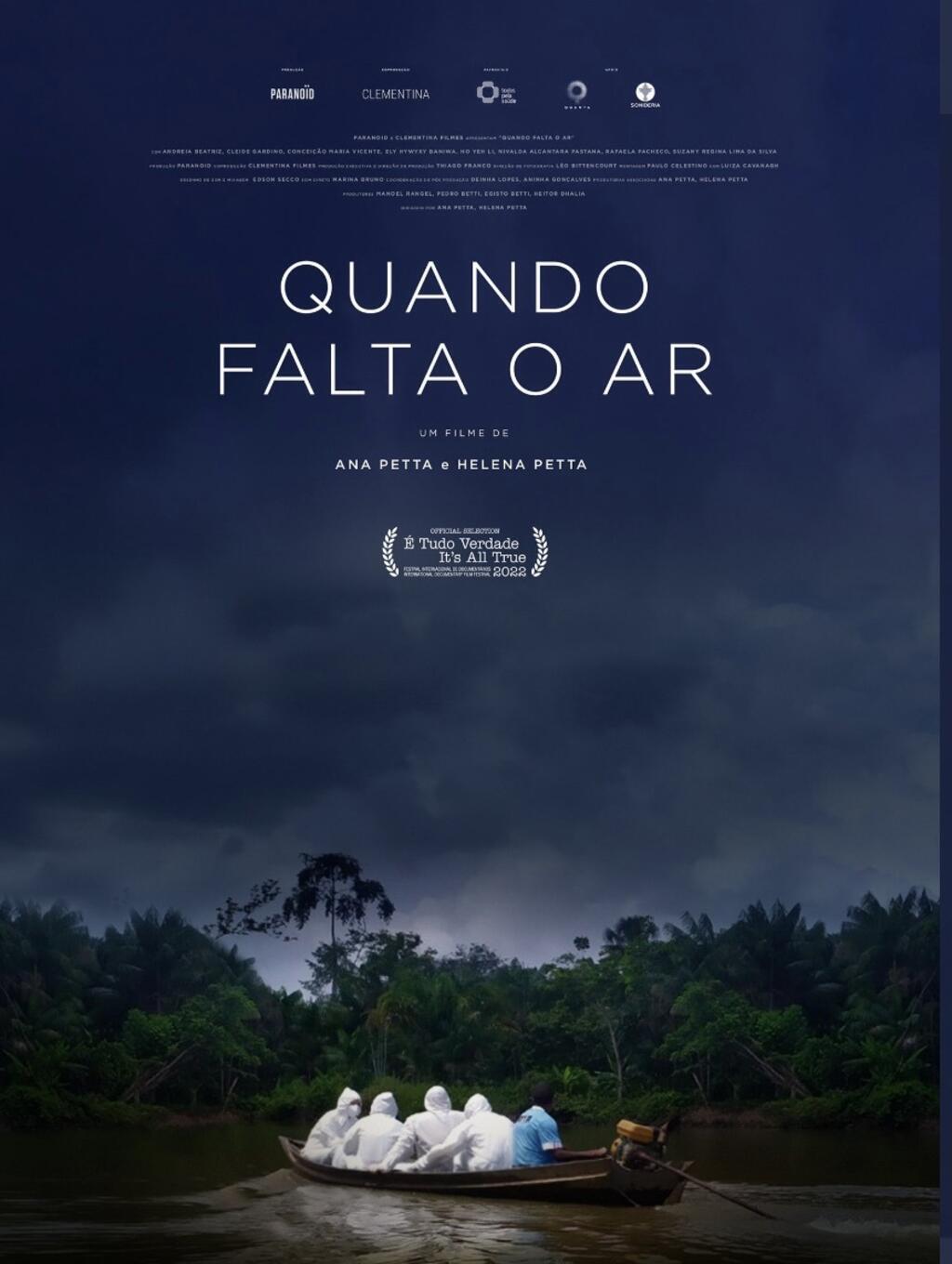 "Quando Falta o Ar" acompanha o trabalho de funcionárias do SUS, durante a pandemia da Covid-19.