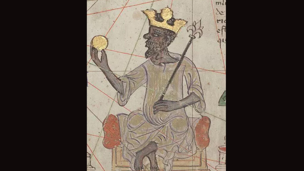 Portrait de Kanga Moussa, le roi de l'empire du Mali.